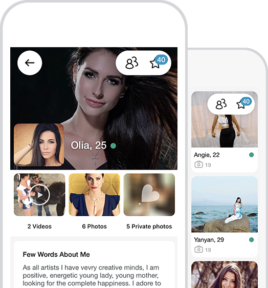 Dating.com on mobile
